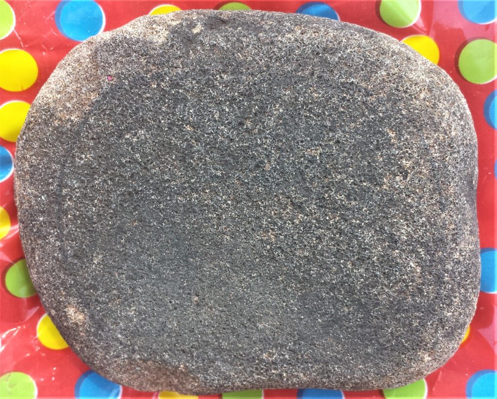 Stone before Spray Painting