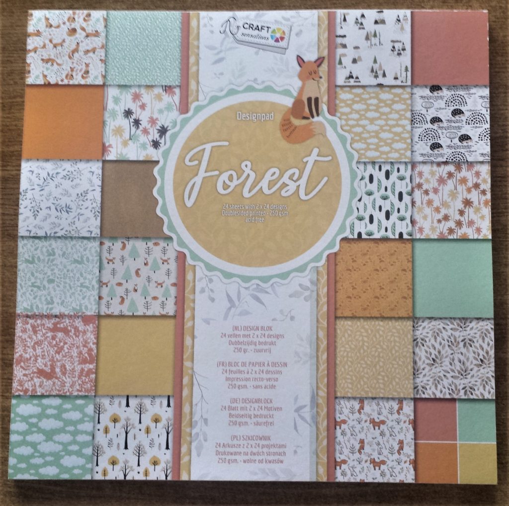 Autumn inspired pad by Craft Sensations.