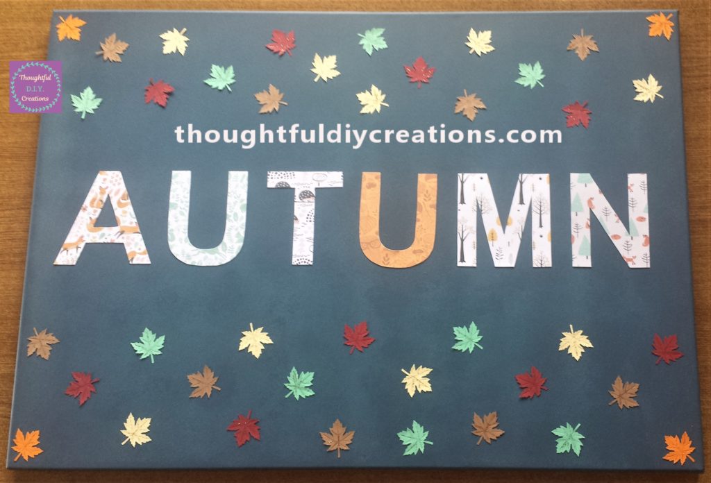 Final Result of Autumn Canvas.