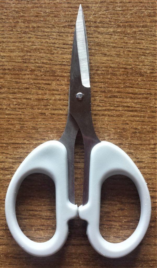 Small sharp scissors.