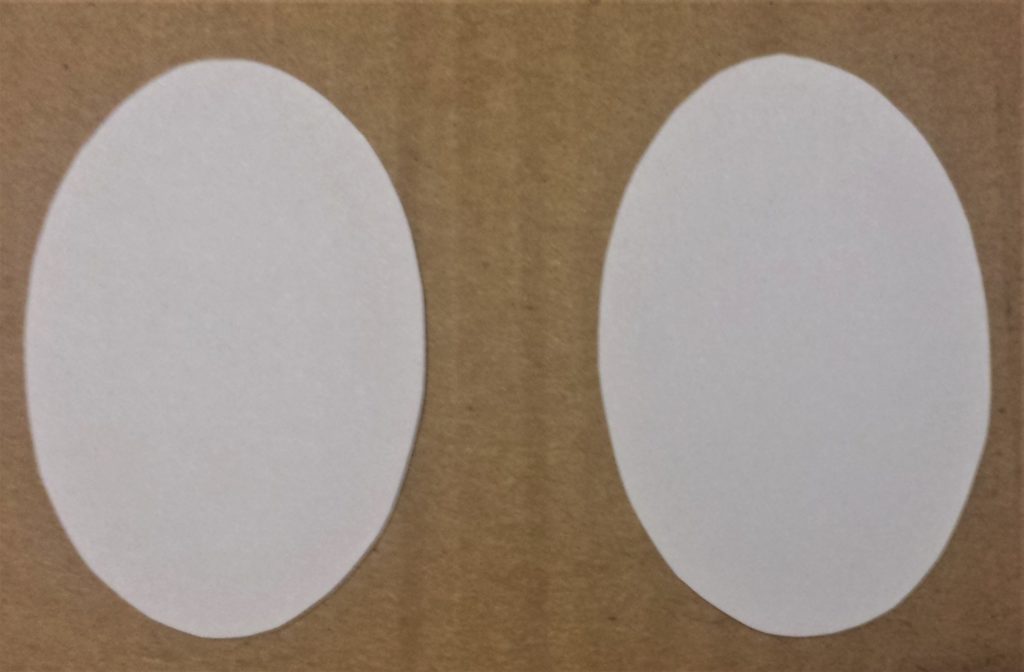 White of the eyes cut out.