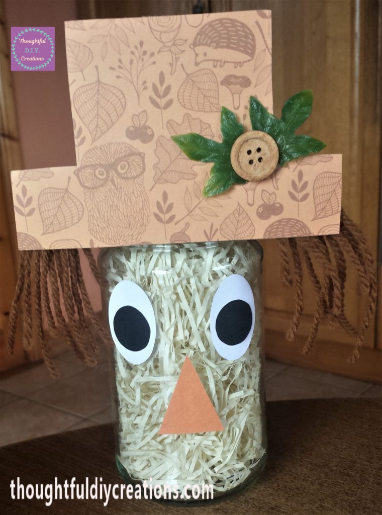 Nose glued to the jar.