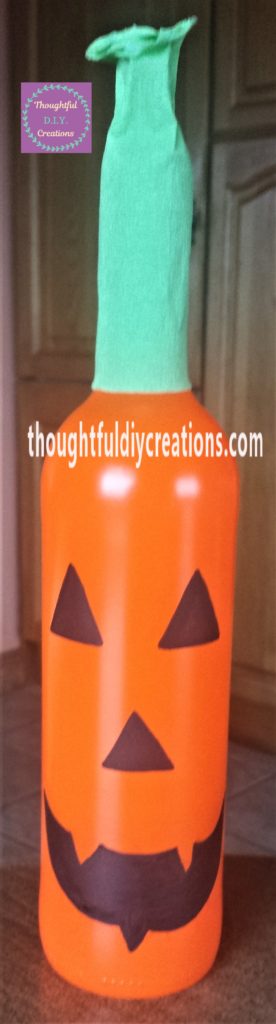 Pumpkins mouth painted.