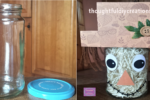 Before & After of D.I.Y. Scarecrow Jar Craft