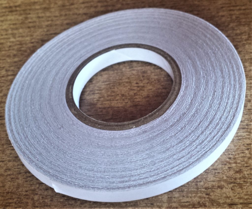 Double sided tape.