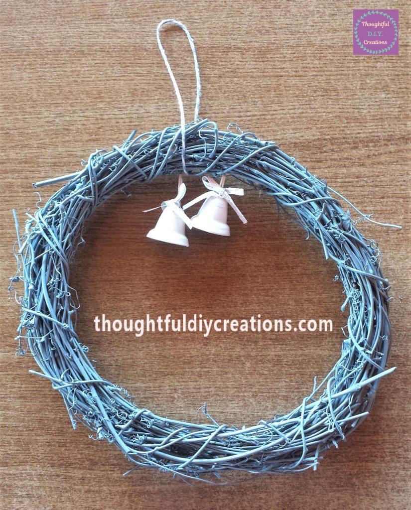 The bells added to the wreath.