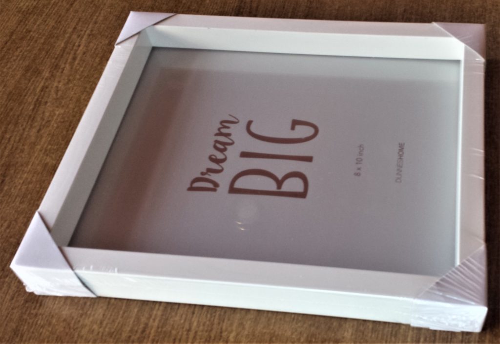 White Shadow Box Frame