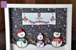 D.I.Y. Snowman Family Frame
