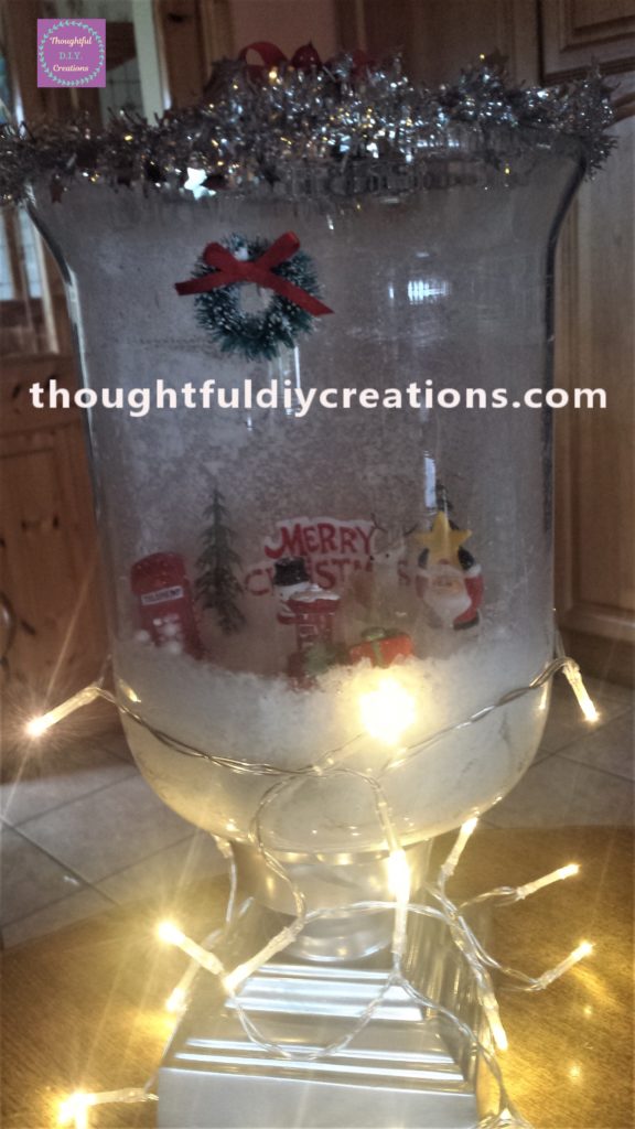 Finished Christmas scene.