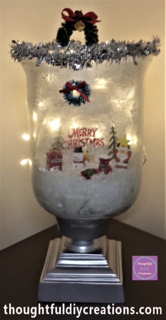 Another image of the Jar with the lights at the back.