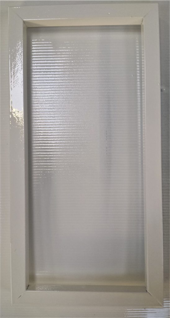 Clear Lacquer Spray Paint on the front of the frame to seal the white spray paint.