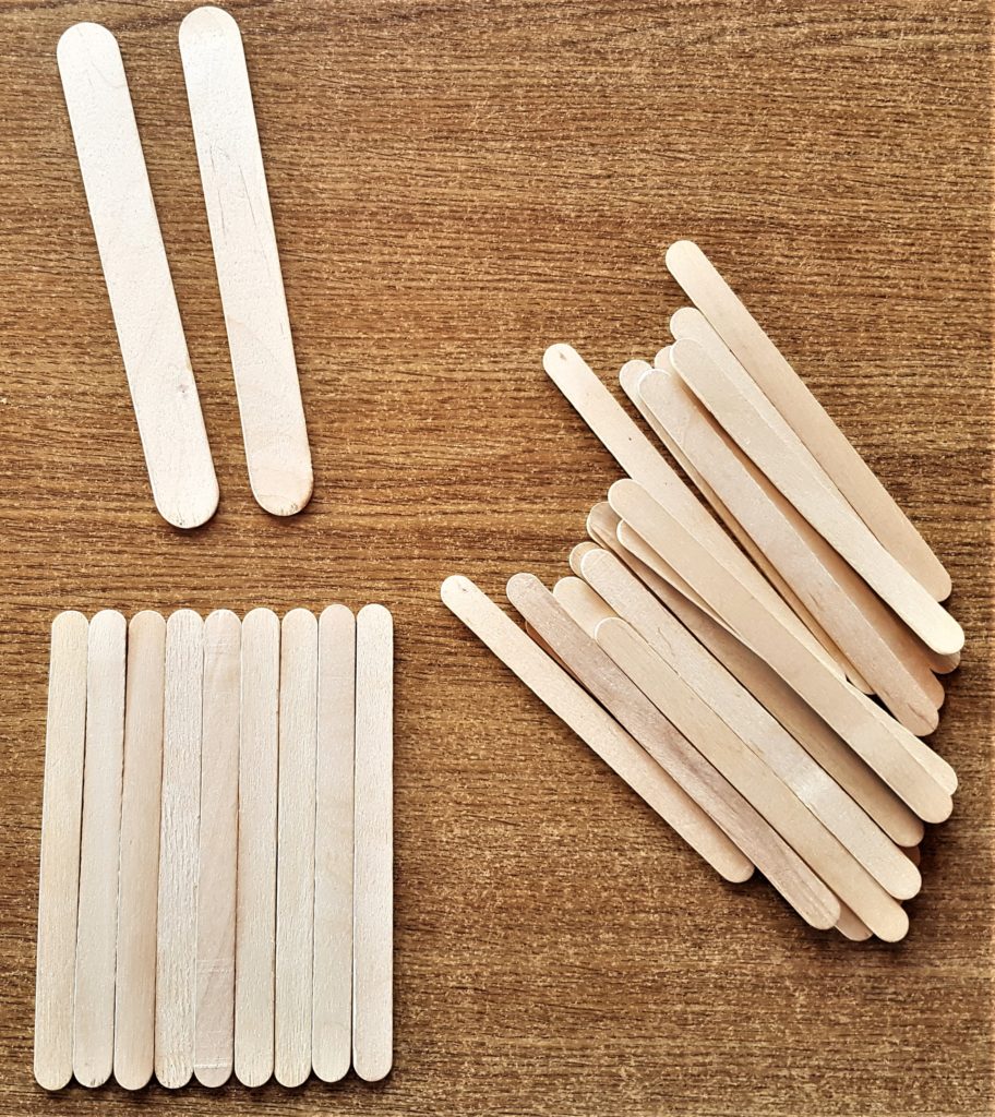 A bunch of Lollipop / Popsicle Sticks.
