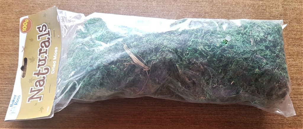 Bag of Dried Moss.