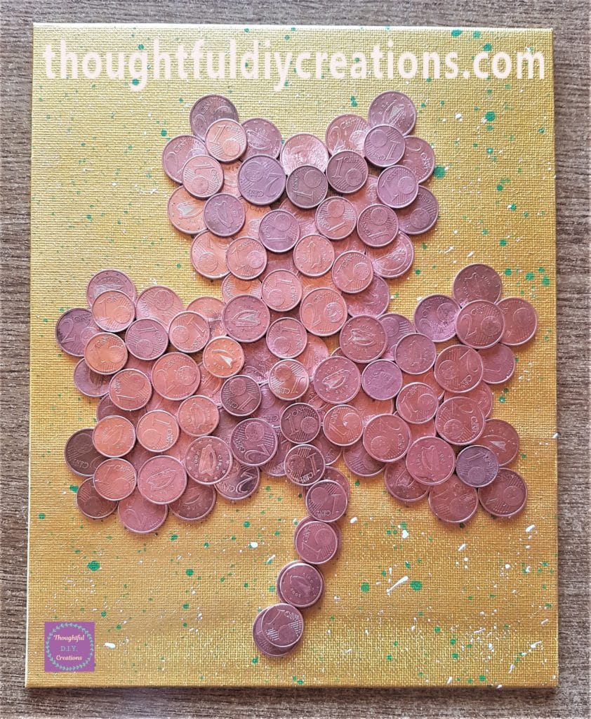 More coins added to the canvas to fill in the next layer of gaps.