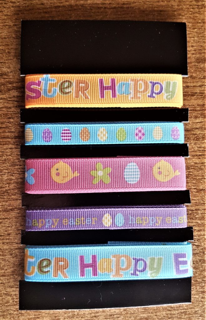 Pack of Easter Ribbons.