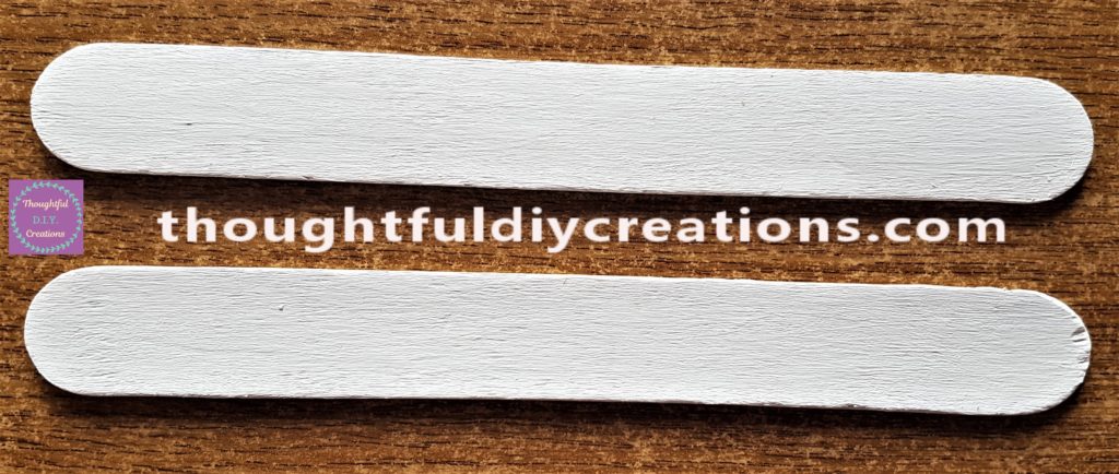 The final look after all 4 layers of paint.