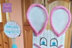Easter Bunny Door Craft
