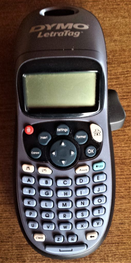 DYMO LetraTag Label Maker.