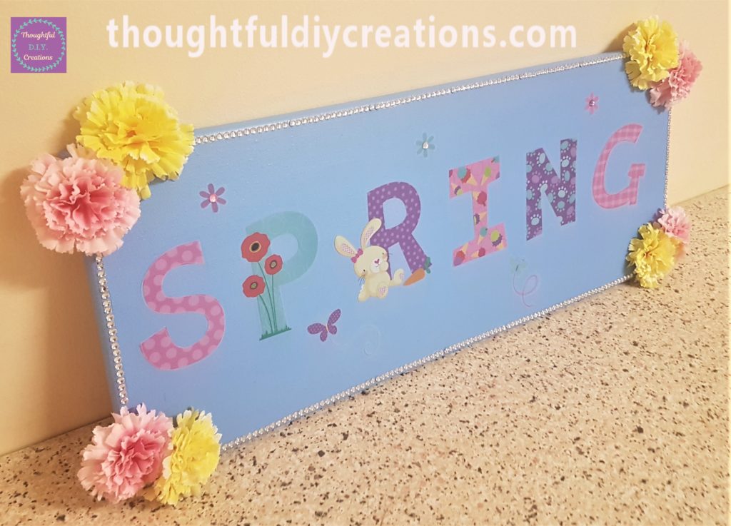 Side angle of the Spring Canvas.