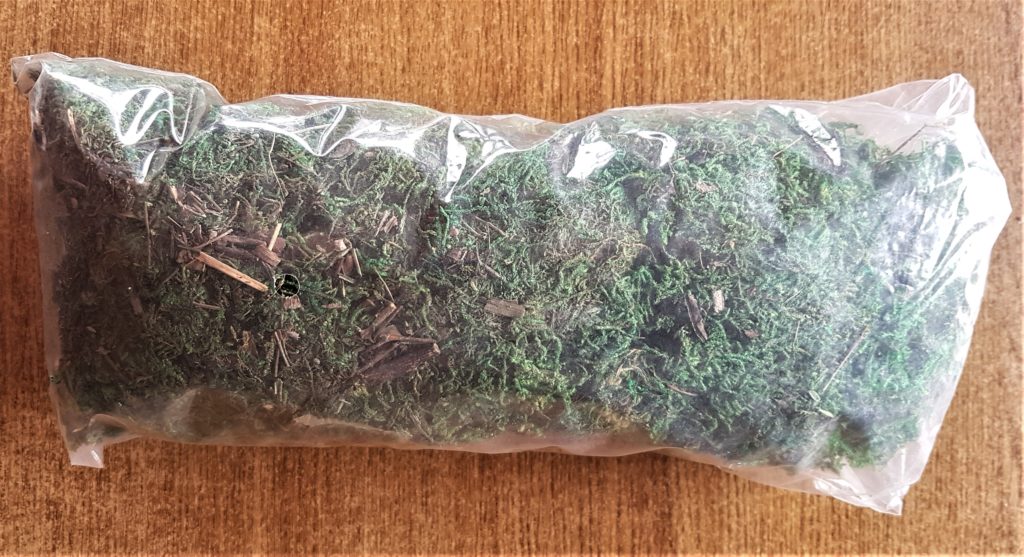 Bag of Dried Moss.