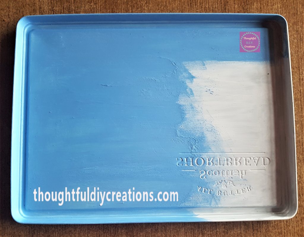 Second layer of paint applied after 30 minutes.