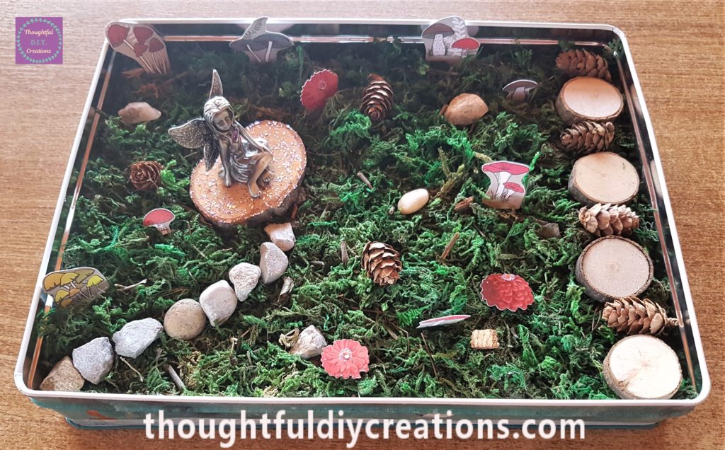 This completed the second part of the Fairy Garden.