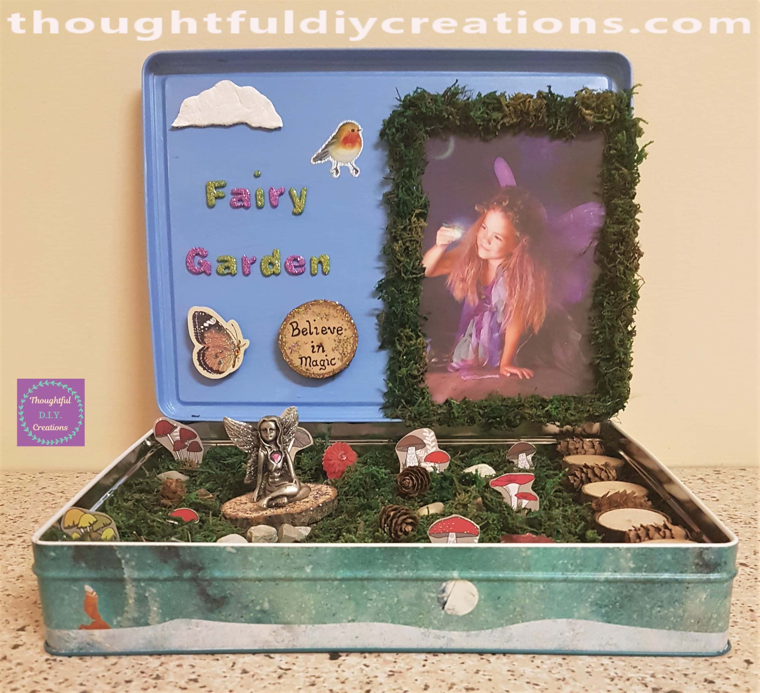 Finished Fairy Garden