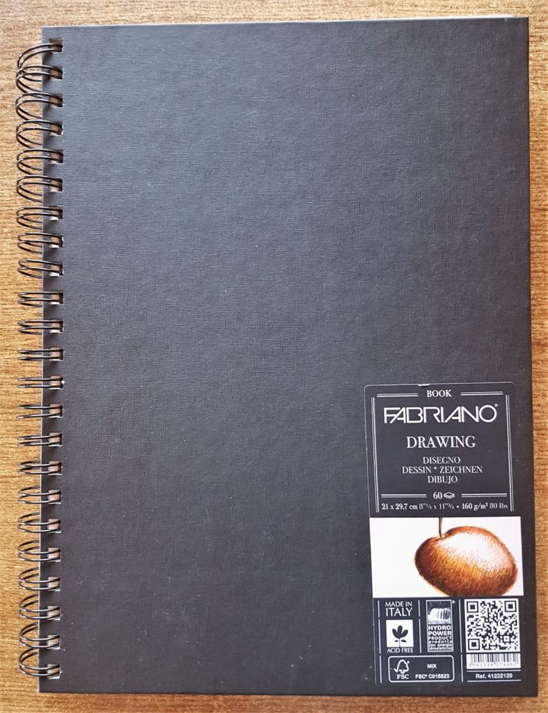 Journal 8 and 1/4" x 11 and3/4".