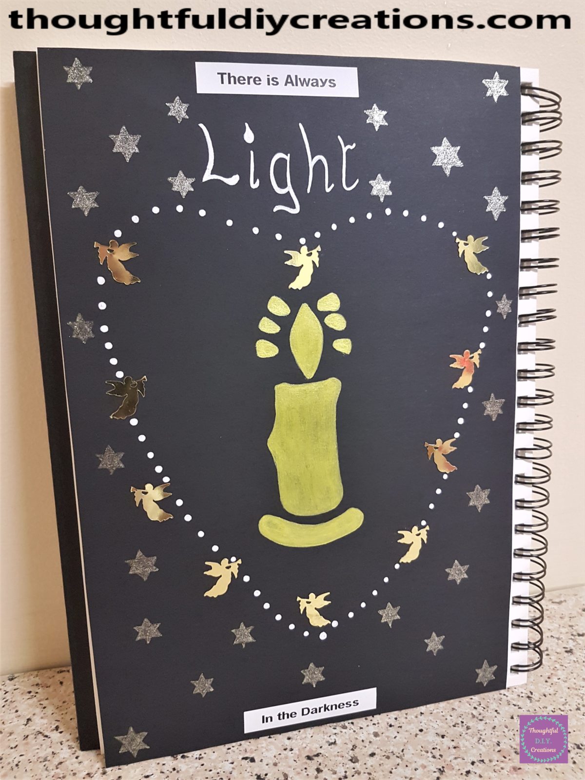 Completed Art Journal Page