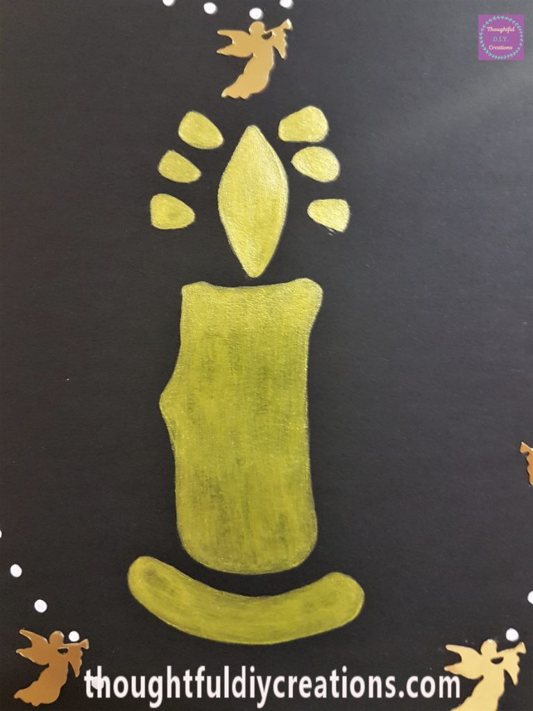 Closer look at the Candle.