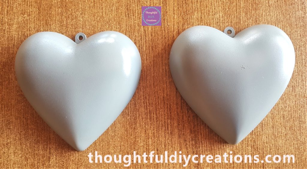 The hearts turned upside down.