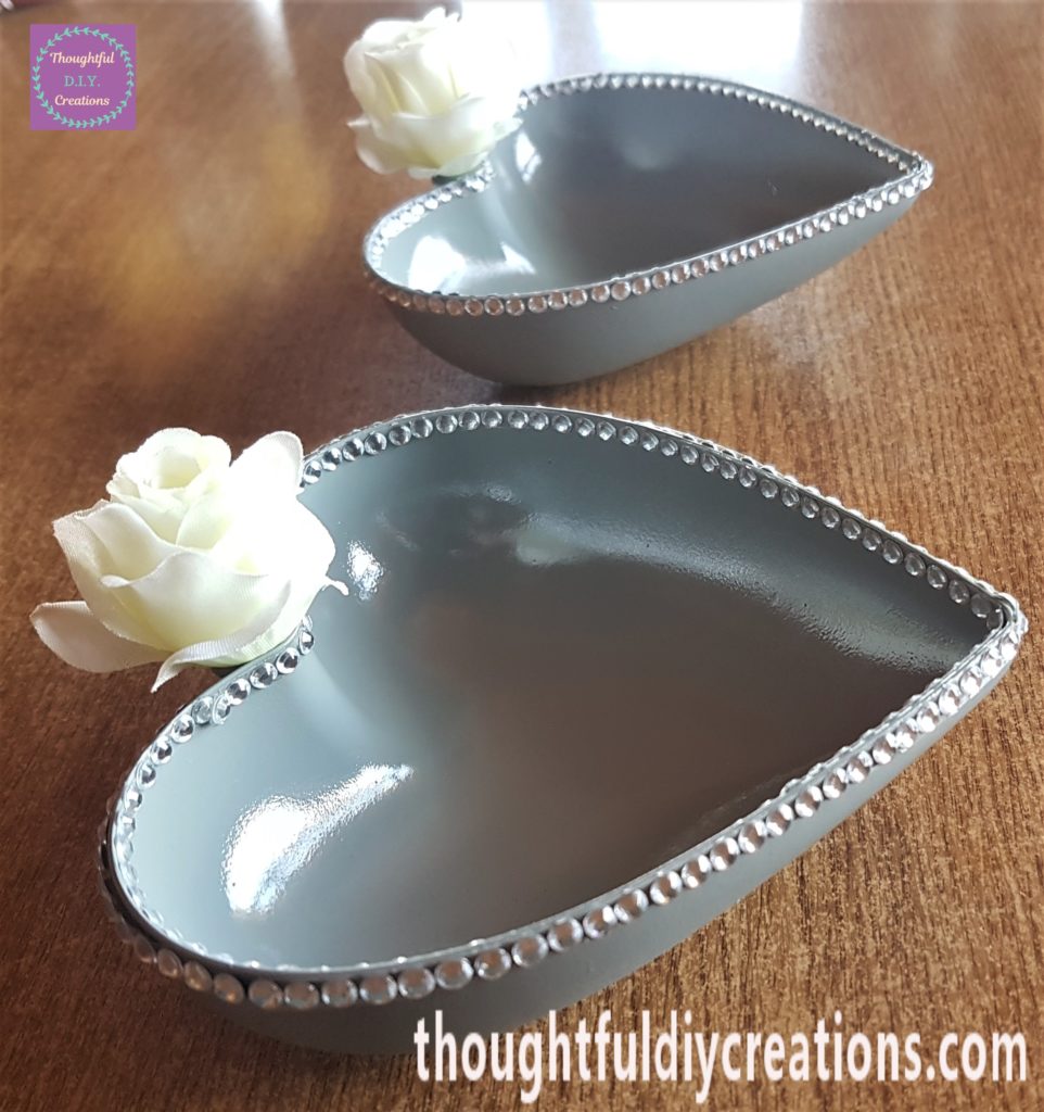 Side view of the finished craft.