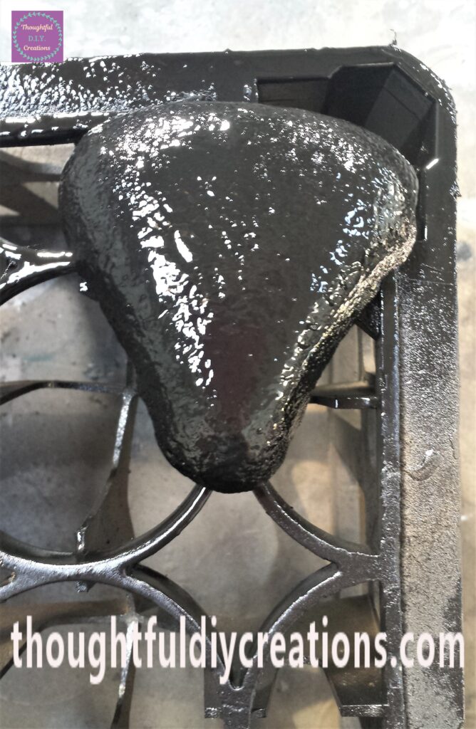 Second layer of Spray Paint applied to the Stone.