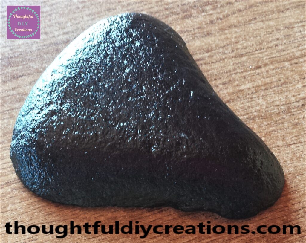 Stone after being Cured in the Shed for 2 days.