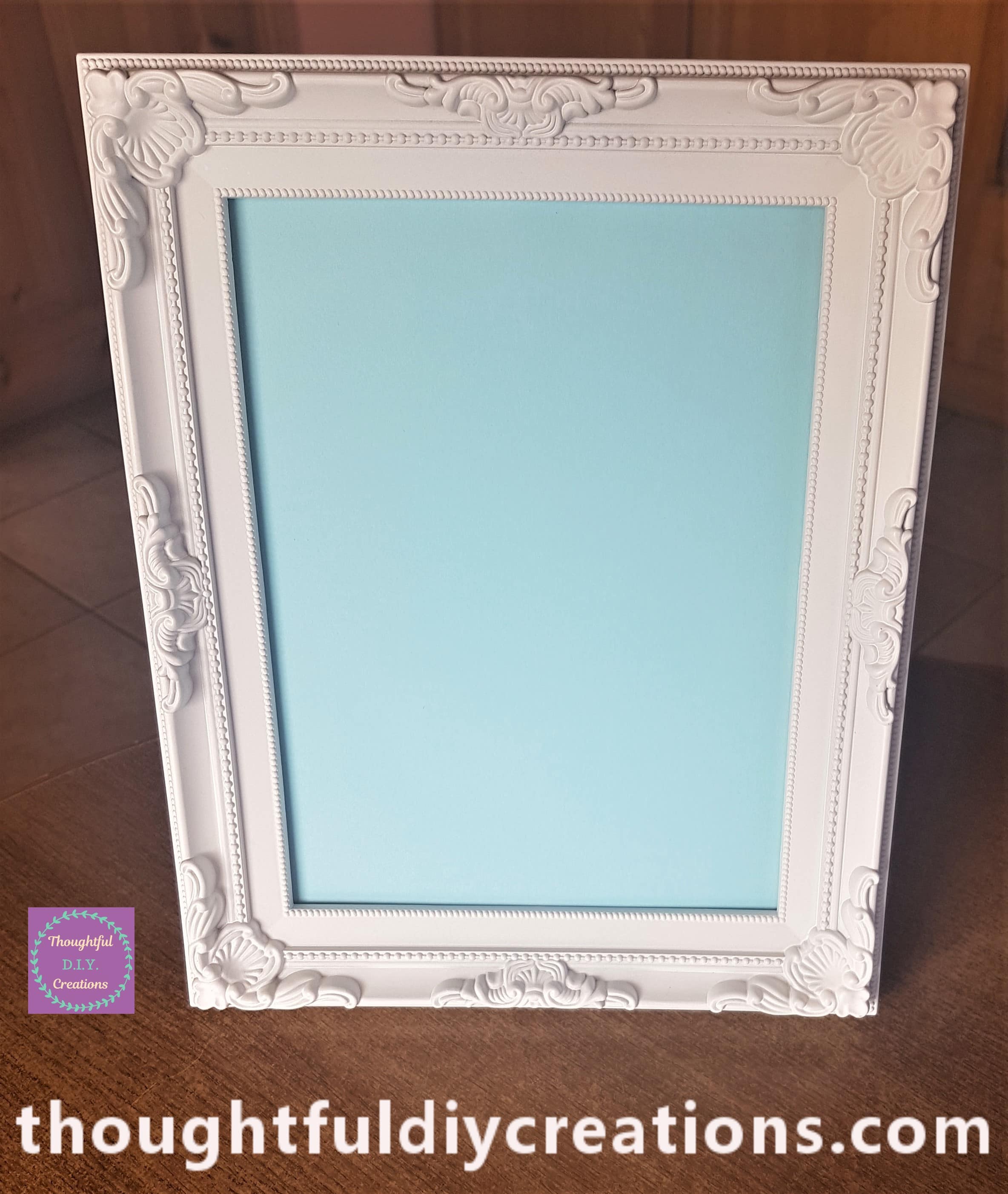 The frame put back together.