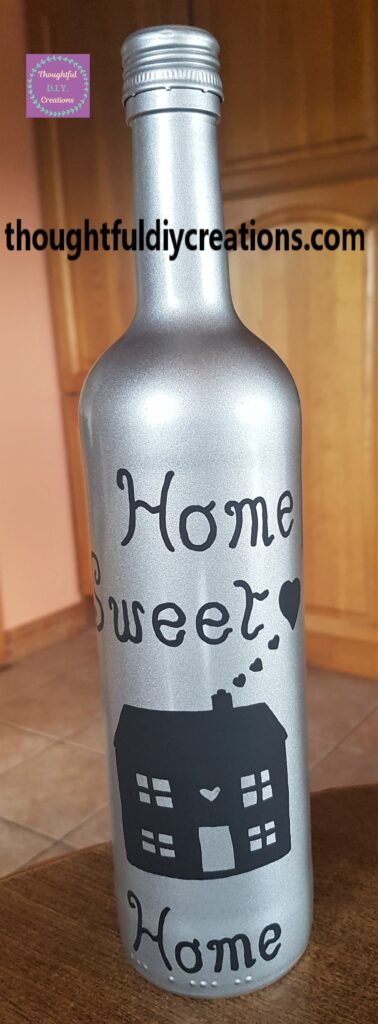 Second layer of the Paint Marker over the Writing, Love Hearts, and House.