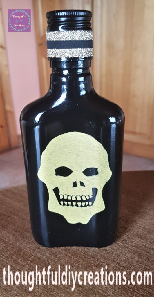 A couple more layers added to the skull with the paint pen.