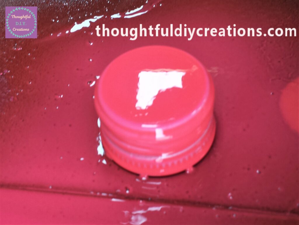 The lid sprayed for a second time.