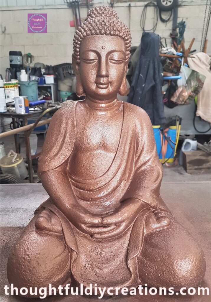 Closer view of the Front of the Buddha.