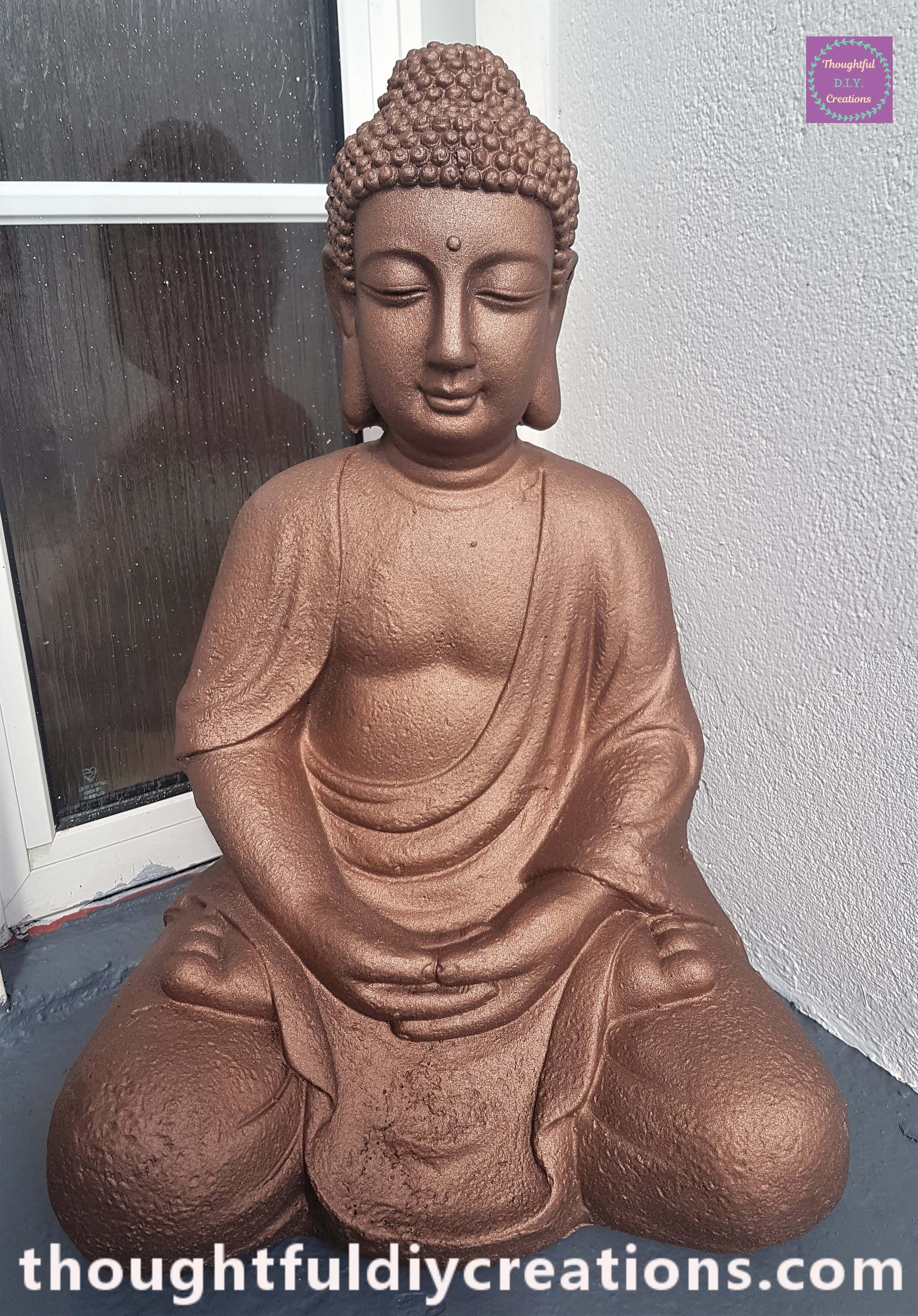 Closer look at the Buddha.