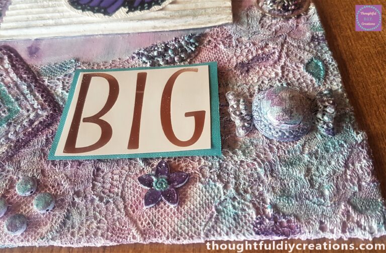 Mixed Media Art from Recycled Materials - thoughtfuldiycreations