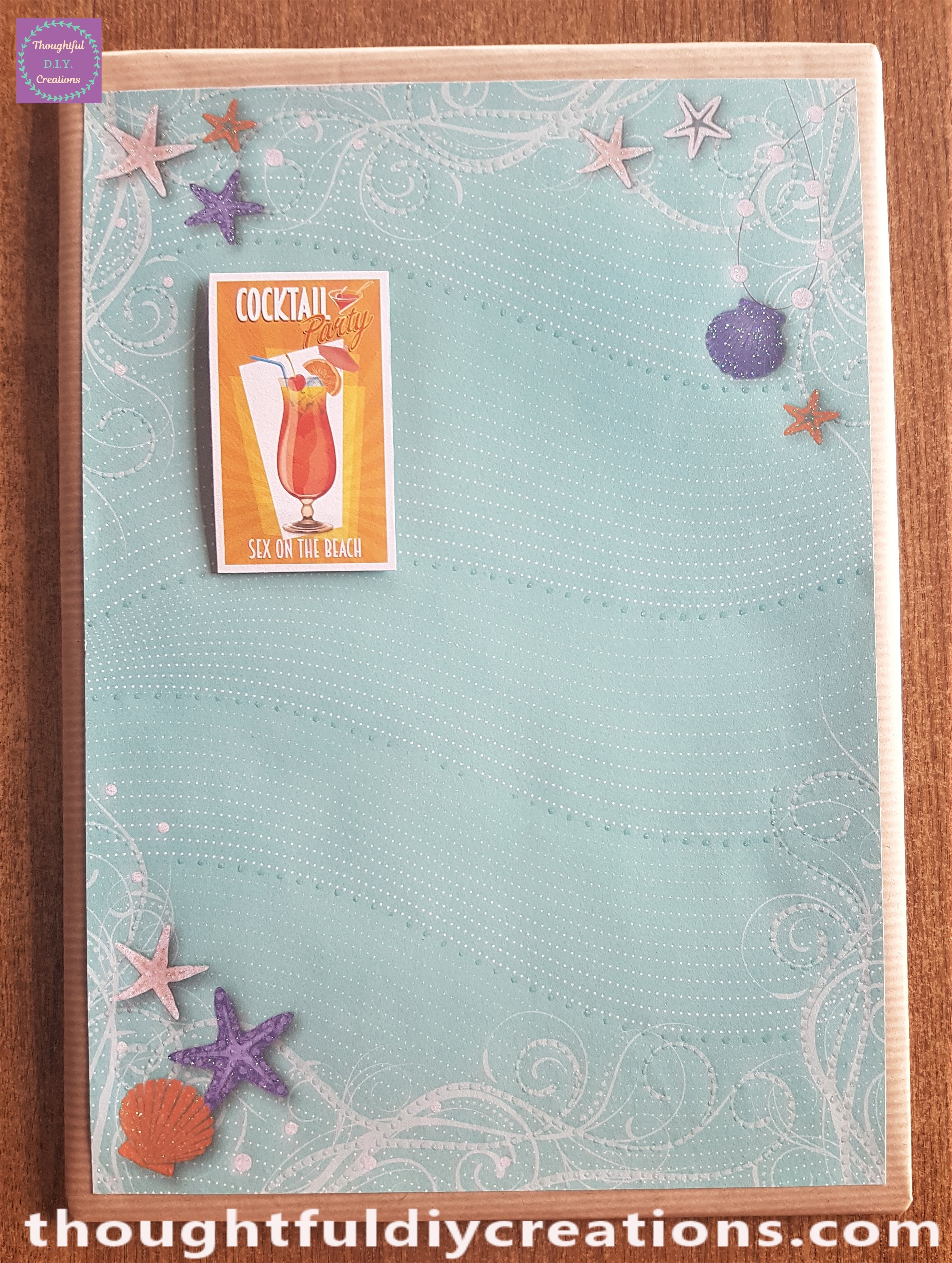 The first Cocktail Image attached to the Blue Page.