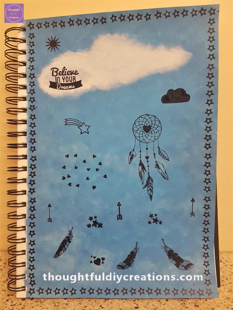 Dreamcatcher Page standing on Display.