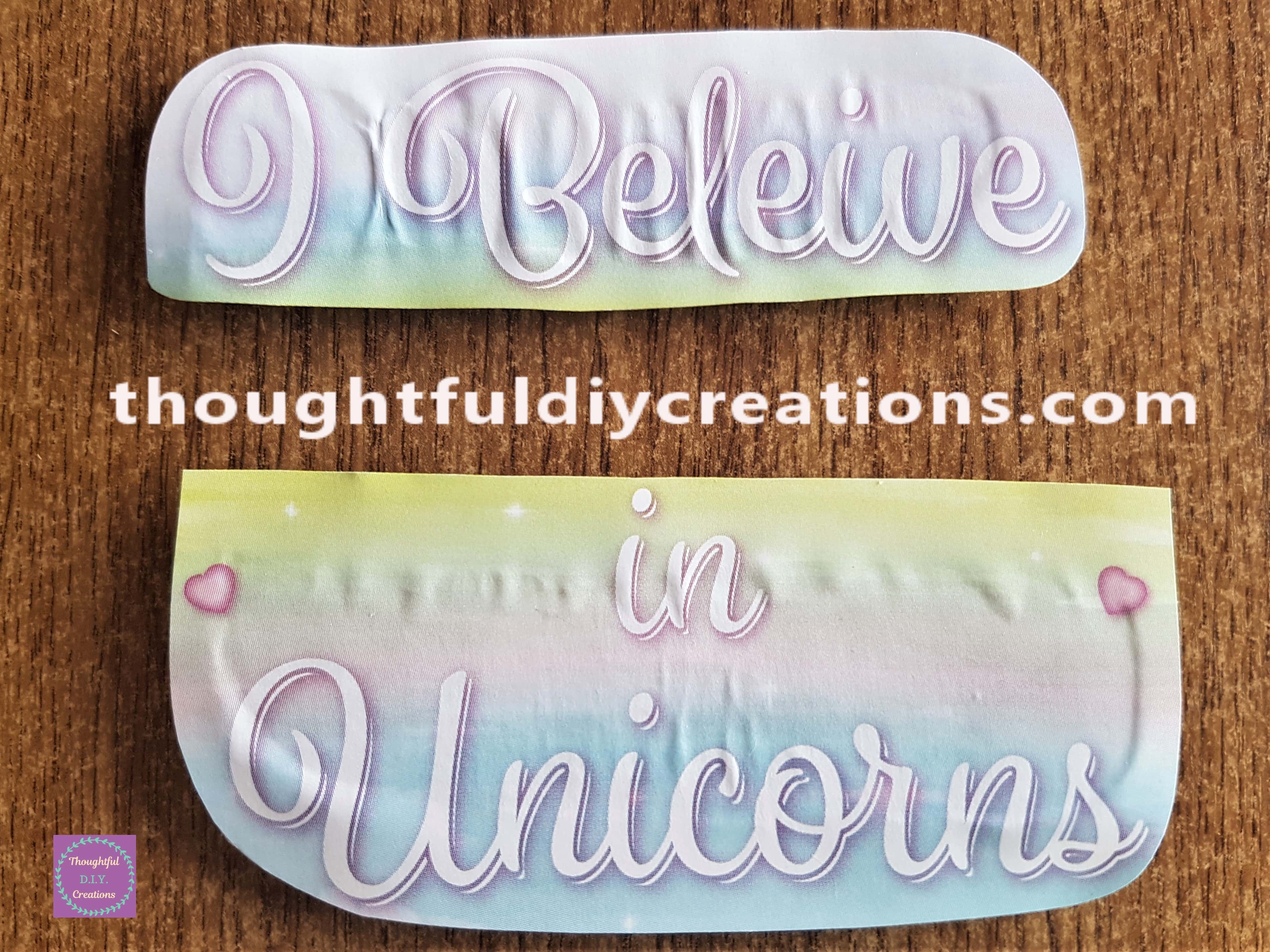 The Quote after I turned it around, it is warped and wrinkles and lines in it from the Glue.