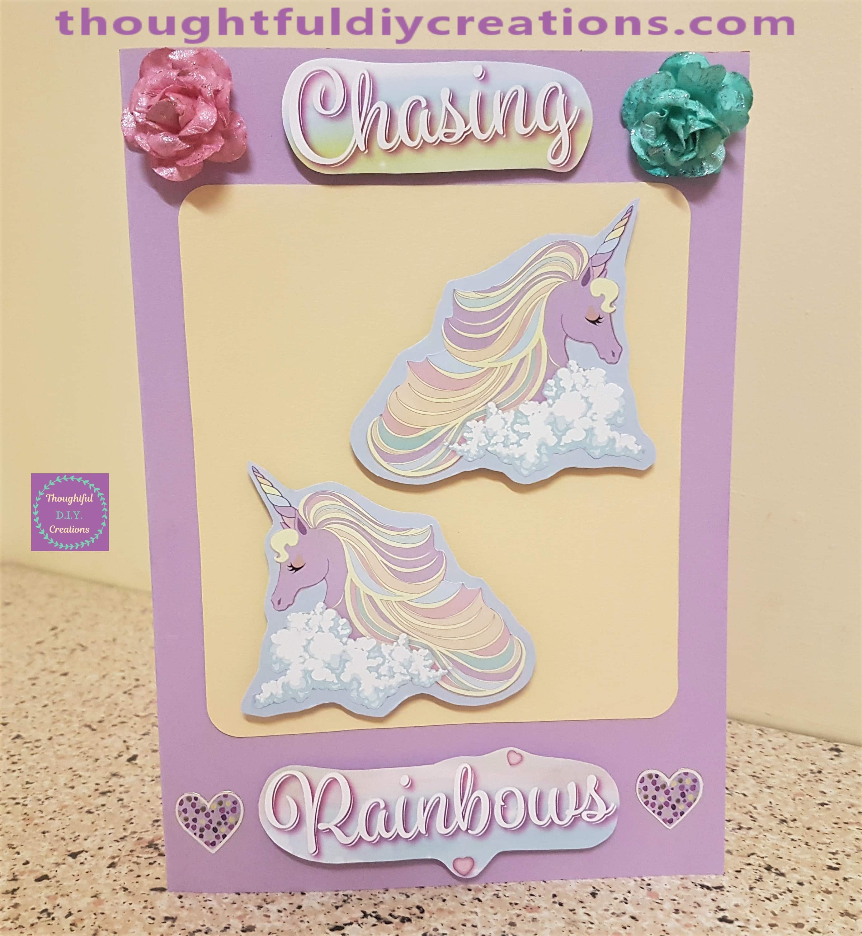 Final Image of the Handmade Card.