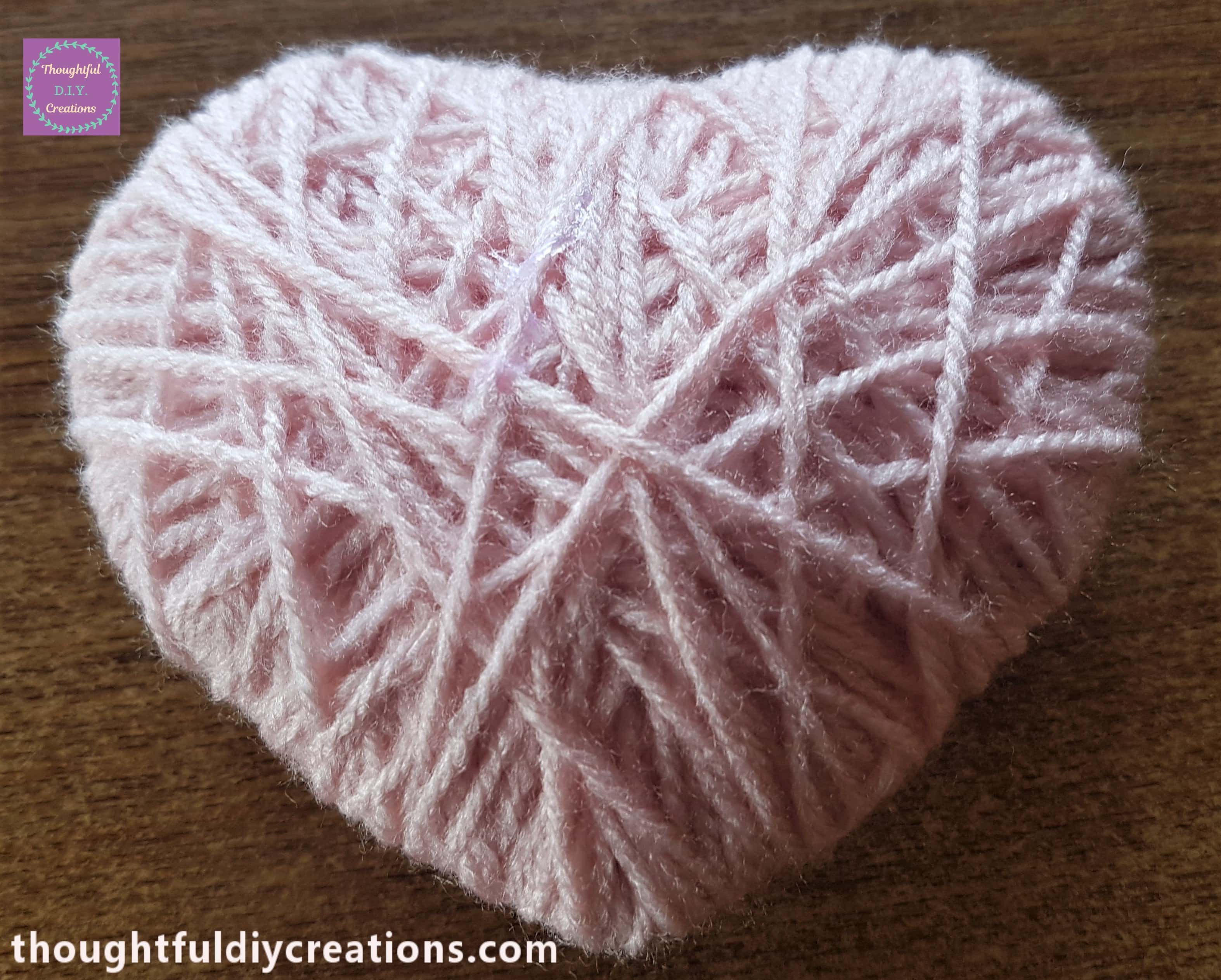 Back of the Wool Heart.
