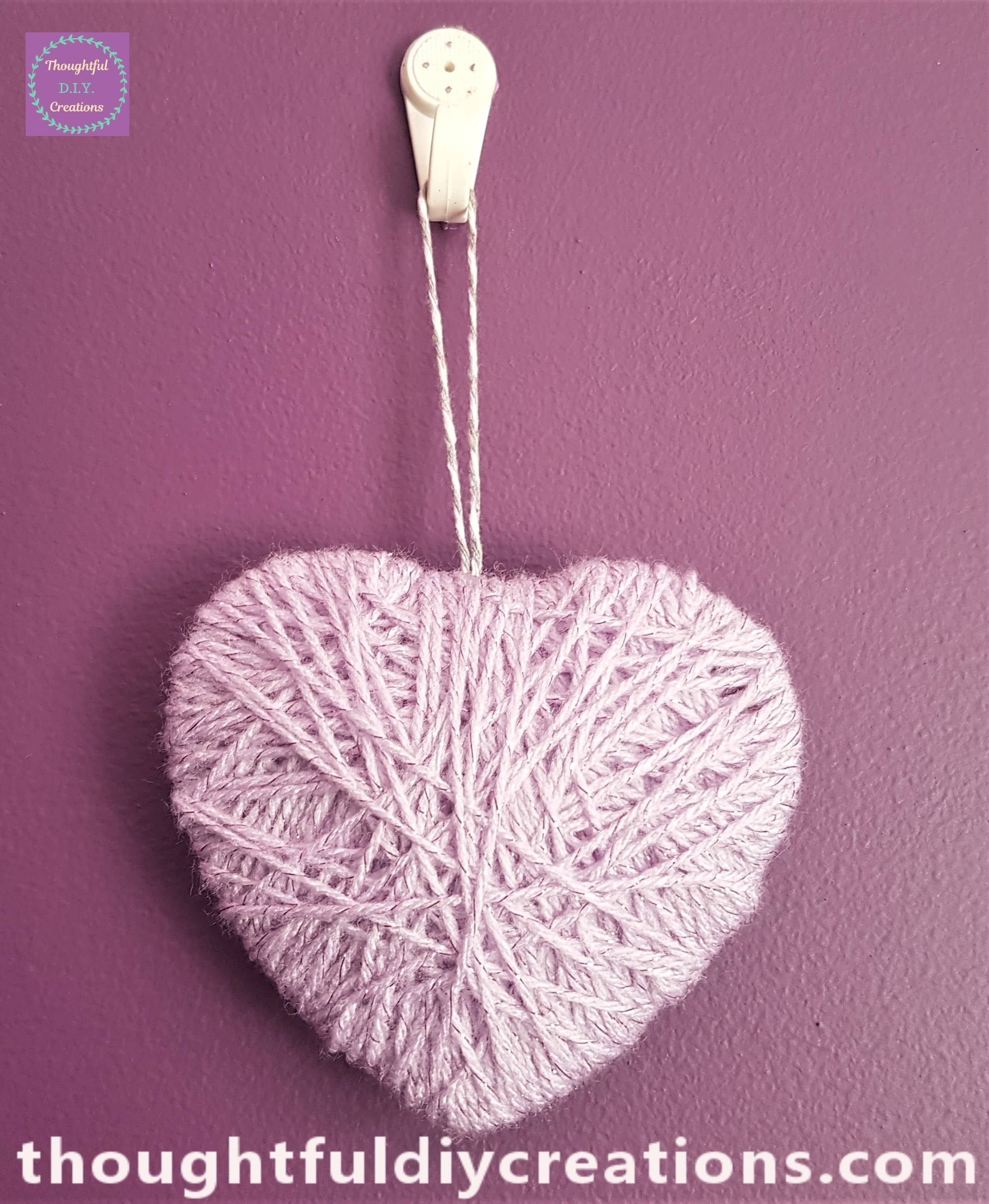 Purple Heart on the Wall.