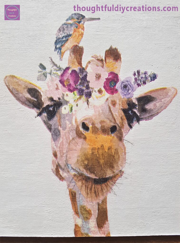 Closer look of the Napkin.