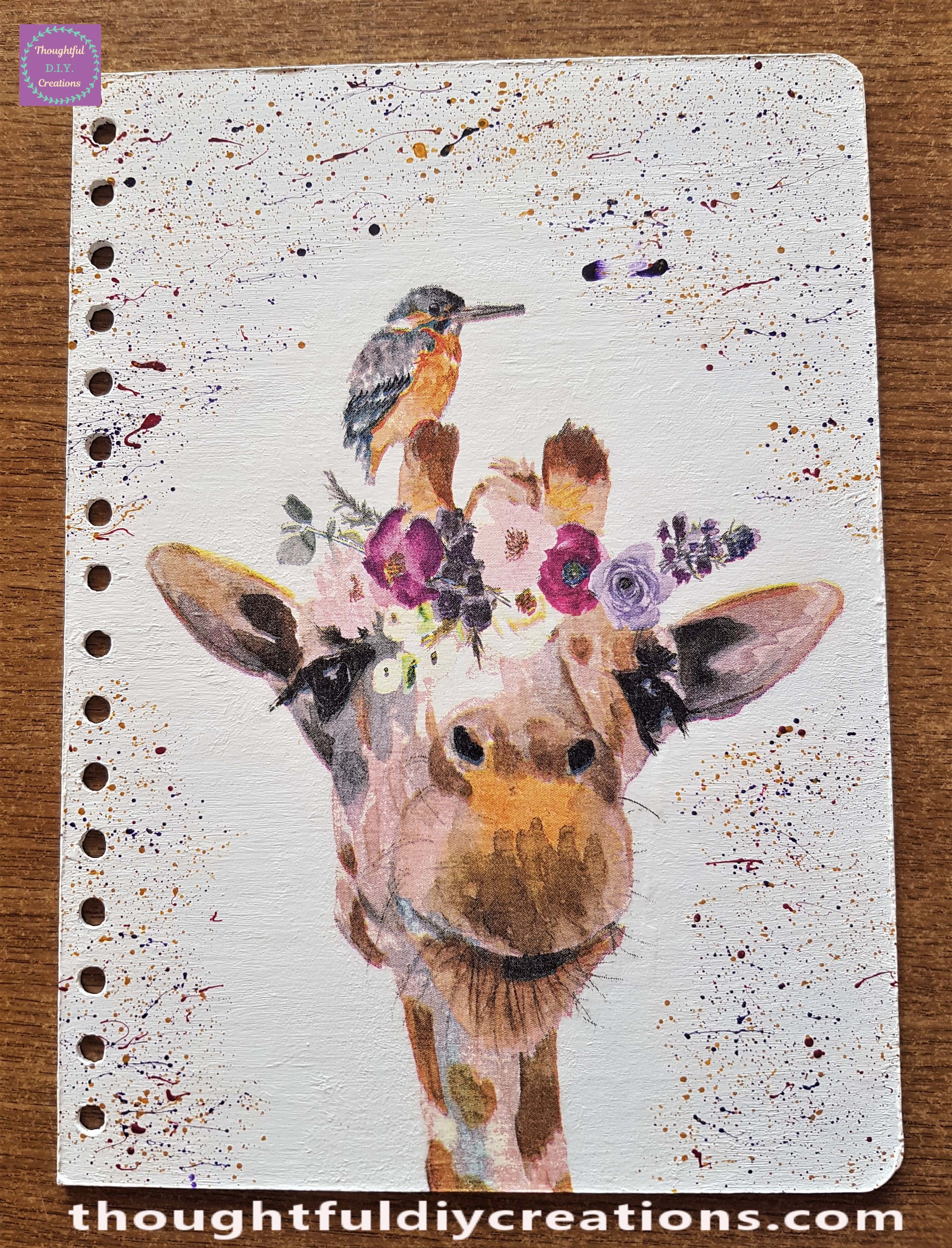 Front Cover after being Sealed.