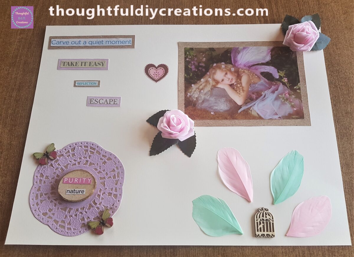 Fairy Scrapbook Layout